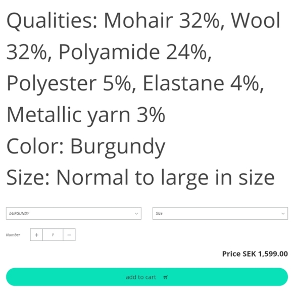 JUST FEMALE Chiba Lurex Knit Sweater in Burgundy - Picture 4 of 10